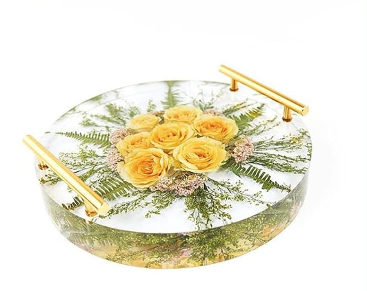 Round Resin Tray